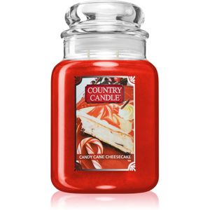 Country Candle Candy Cane Cheescake vonná svíčka 680 g