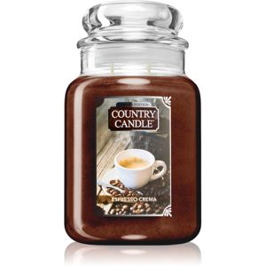 Country Candle Espresso Crema vonná svíčka 680 g
