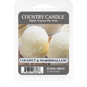 Country Candle Coconut & Marshmallow vosk do aromalampy 64 g