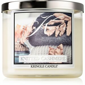 Kringle Candle Knitted Cashmere vonná svíčka 411 g