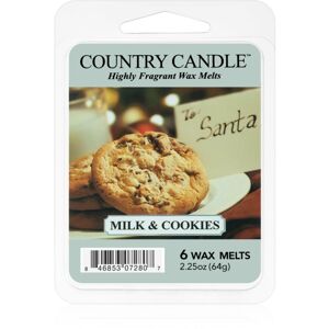 Country Candle Milk & Cookies vosk do aromalampy 64 g