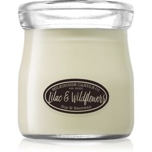 Milkhouse Candle Co. Creamery Lilac & Wildflowers vonná svíčka Cream Jar 142 g