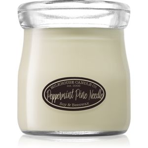 Milkhouse Candle Co. Creamery Peppermint Pine Needle vonná svíčka Cream Jar 142 g