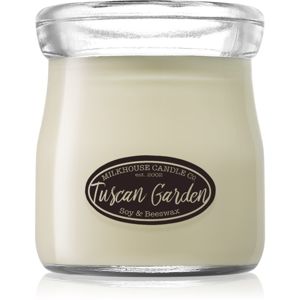 Milkhouse Candle Co. Creamery Tuscan Garden vonná svíčka Cream Jar 142 g