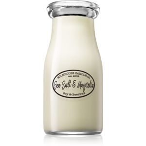 Milkhouse Candle Co. Creamery Sea Salt & Magnolia vonná svíčka Milkbottle 227 g