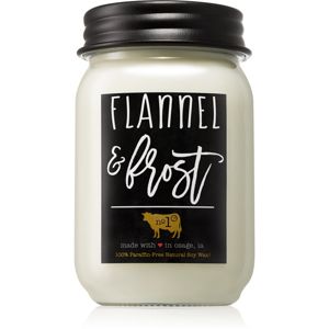 Milkhouse Candle Co. Farmhouse Flannel & Frost vonná svíčka Mason Jar 368 g