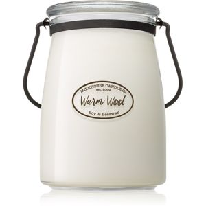 Milkhouse Candle Co. Creamery Warm Wool vonná svíčka Butter Jar 624 g