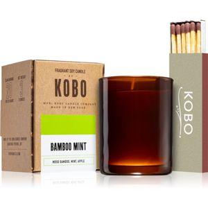 KOBO Woodblock Bamboo Mint votivní svíčka 85 g