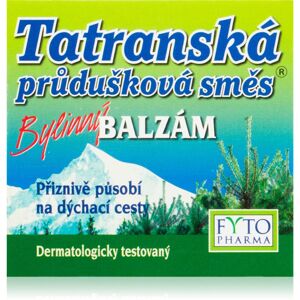 FytoPharma Tatranská průdušková směs bylinná mast pro podporu normální funkce dýchacího ústrojí 40 g