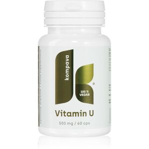 Kompava Vitamin U kapsle pro snížení tvorby žaludečních kyselin 60 cps
