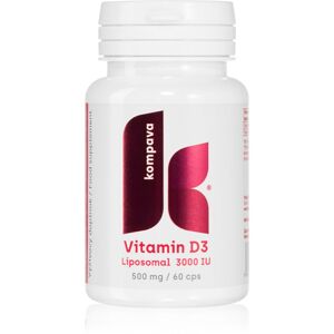 Kompava Vitamin D3 podpora imunity 60 cps