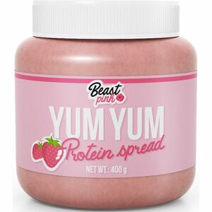 BeastPink Yum Yum Protein Spread proteinová pomazánka příchuť strawberry 400 g
