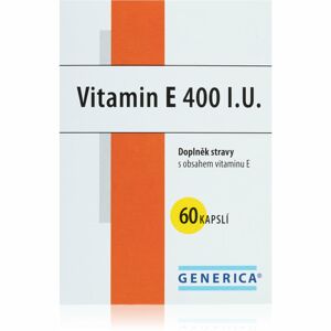 Generica Vitamin E 400 I.U. doplněk stravy s vitamínem E 60 ks