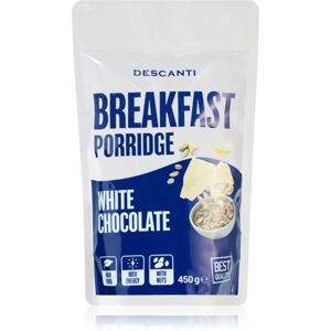 Descanti Breakfast Porridge ovesná kaše příchuť White Chocolate 450 g
