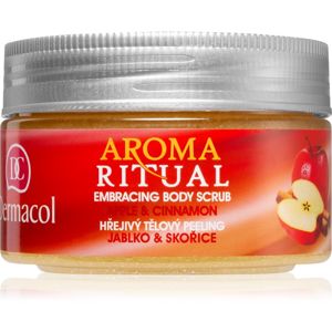 Dermacol Aroma Ritual hřejivý tělový peeling jablko a skořice 200 g