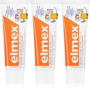 Elmex Caries Protection Kids zubní pasta pro děti 3 x 50 ml