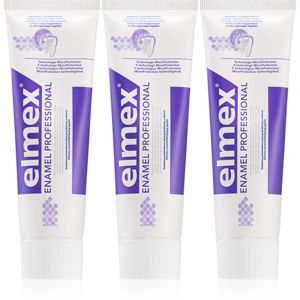 Elmex Opti-namel Seal & Strengthen zubní pasta chránící zubní sklovinu 3x75 ml