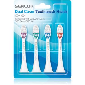 Sencor SOX 001 náhradní hlavice pro zubní kartáček 4 ks