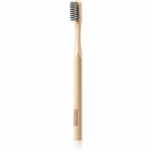 KUMPAN ASCH01 bambusový zubní kartáček s aktivním uhlím Soft