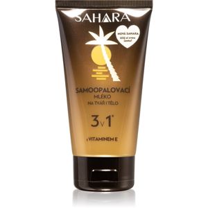 Sahara Sun samoopalovací mléko na obličej a tělo 150 ml