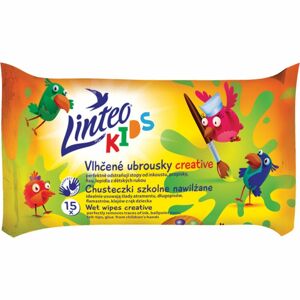 Linteo Kids Creative vlhčené ubrousky pro děti 15 ks