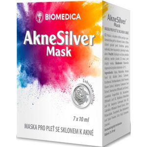 Biomedica AkneSilver Mask čisticí maska pro problematickou pleť, akné 7x10 ml