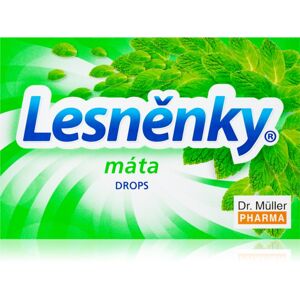 Dr. Müller Lesněnky® drops máta doplněk stravy pro svěží dech 9 ks