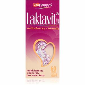 VitaHarmony Laktavit multivitamín s minerály doplněk stravy pro kojící ženy 60 ks