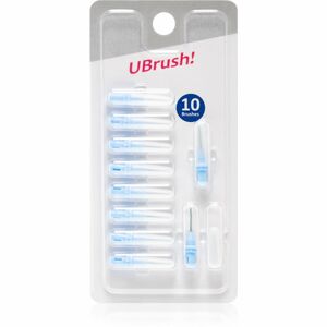 Herbadent UBrush! náhradní mezizubní kartáčky 0,5 mm Blue 10 ks