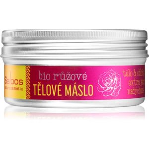 Saloos Bio Šlehaná Másla výživné tělové máslo s růžovým olejem 75 ml