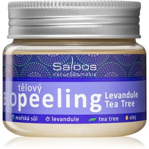 Saloos Bio Peeling Levandule & Tea Tree tělový peeling 140 ml