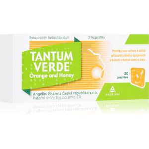 Tantum Verde Orange and honey 3 mg 20 ks