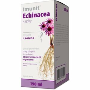 IMUNIT Echinaceové kapky extrakt z kořene doplněk stravy pro podporu imunitního systému 190 ml