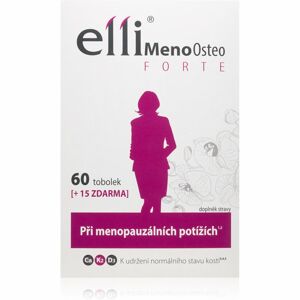 Elli MenoOsteo FORTE doplněk stravy pro ženy 75 ks
