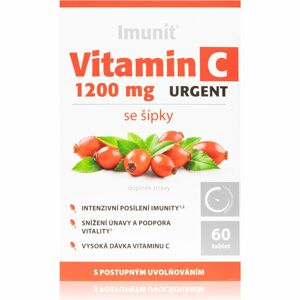 IMUNIT Vitamin C URGENT se šípky 1200mg doplněk stravy s vitaminem C 60 ks
