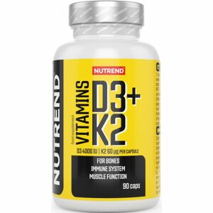Nutrend Vitamins D3 + K2 podpora normálního stavu kostí a zubů 90 ks