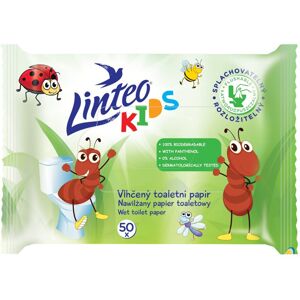 Linteo Kids Wet Toilet Paper vlhčený toaletní papír pro děti 50 ks