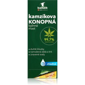 Cemio Kamzíkova konopná mast chladivá masážní přípravek pro uvolnění svalů a kloubů 200 ml