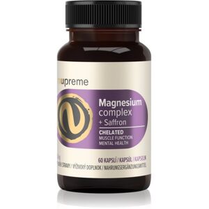 Nupreme Magnesium Complex + Saffron Chelated kapsle pro podporu činnosti nervové soustavy 60 cps