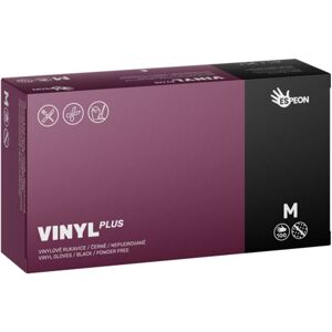 Espeon Vinyl Plus vinylové nepudrované rukavice velikost M 100 ks