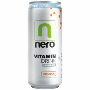 NERO Vitamin Drink ZERO vitamínový nápoj bez cukru příchuť orange 330 ml
