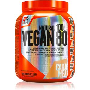 Extrifit Vegan 80 veganský protein příchuť Caramel 1000 g