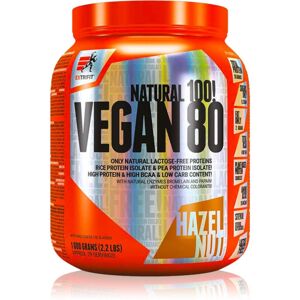 Extrifit Vegan 80 veganský protein příchuť Hazelnut 1000 g