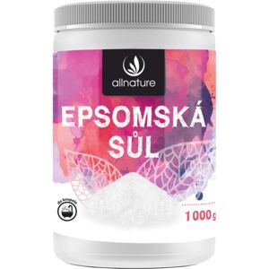 Allnature Epsomská sůl sůl do koupele 1000 g