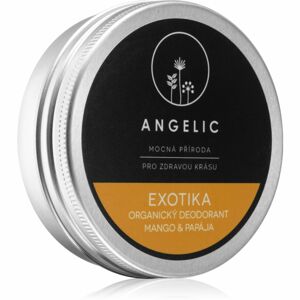 Angelic Organický deodorant "Exotica" Mango & Papája krémový deodorant v BIO kvalitě 50 ml