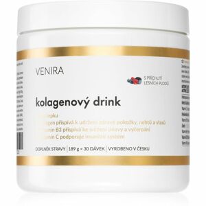 Venira Drinks kolagenový nápoj pro vlasy, nehty a pleť - lesní plody 189 g