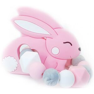 KidPro Teether Bunny Pink kousátko 1 ks