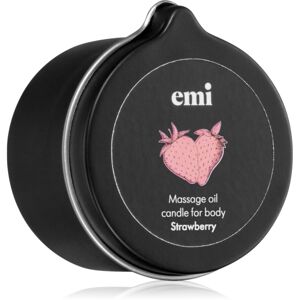emi Massage Strawberry masážní svíčka 30 g