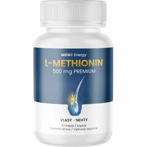 Movit Energy L-Methionin PREMIUM 500mg doplněk stravy pro krásné vlasy a pokožku 90 ks