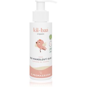 kii-baa® organic 100% Bio Oil Almond masážní olej pro děti od narození 100 ml